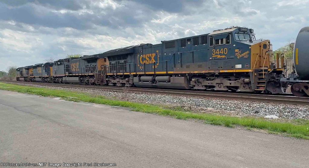 CSX 3440 is the Spirit of Ravenna, the one in Kentucky.